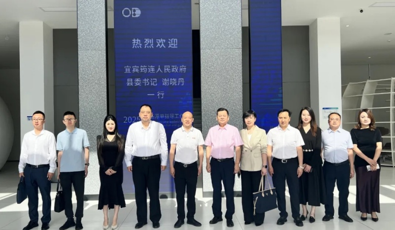 宜賓市筠連縣委書(shū)記謝曉丹一行蒞臨源單考察，聚焦玄武巖纖維建材應(yīng)用